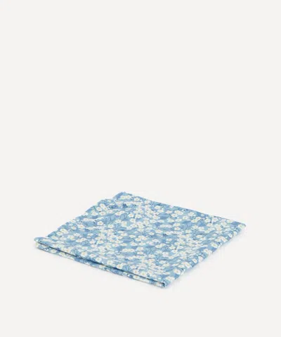 Liberty Mitsi Tana Lawn Cotton Napkins Set Of Two In Blue