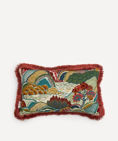 Liberty Mount Stitch Cushion