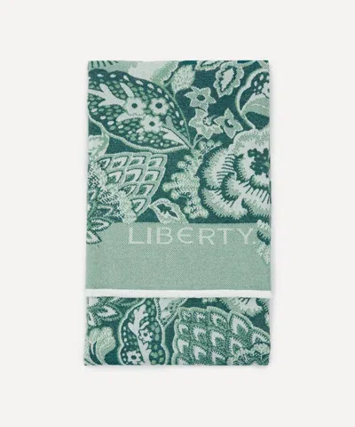 Liberty Patricia Wool Throw In Green