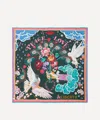 Liberty Peace Love And  70x70 Silk Scarf