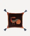 Liberty Peacock Garden Velvet Cushion