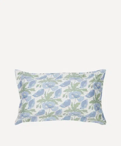 LIBERTY LIBERTY POPPY BUTTERFIELD COTTON SATEEN KING PILLOWCASE