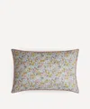 Liberty Poppy Meadowfield Tana Lawn Cotton King Pillowcase In Pink