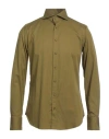 Liberty Rose Man Shirt Green Size 16 Cotton