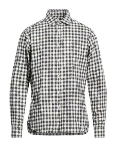 Liberty Rose Man Shirt Grey Size 17 Cotton In Gray