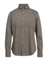 Liberty Rose Man Shirt Khaki Size 16 ½ Cotton In Multi