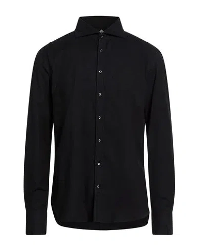 Liberty Rose Man Shirt Midnight Blue Size 17 Cotton