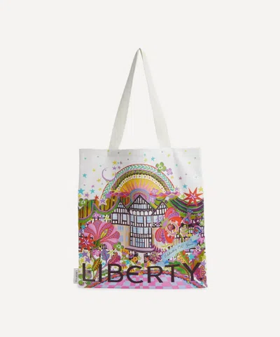 Liberty Staging  Cotton Tote Bag In Multi
