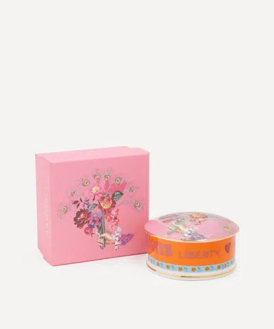 Liberty Together Always Trinket Box In Orange