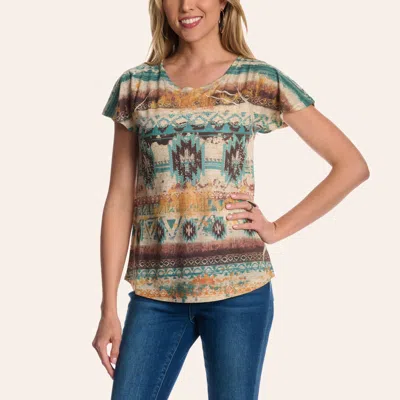 Liberty Wear Women's Multicolor Clela Mae T-shirt