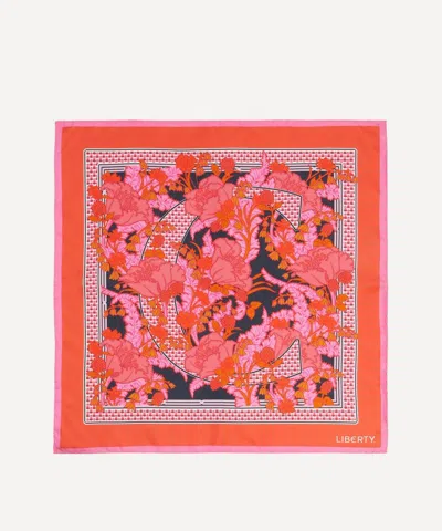 Liberty Women's Alphabet June C 45x45 Silk Scarf