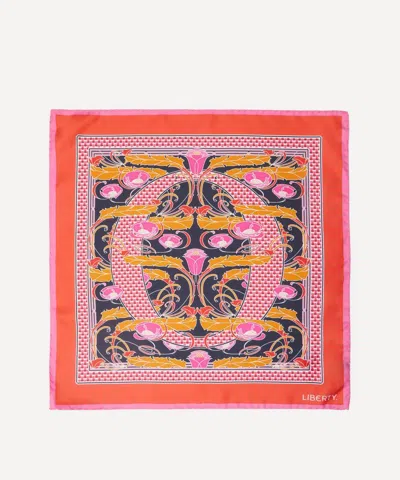 Liberty Women's Alphabet Minerva O 45x45 Silk Scarf
