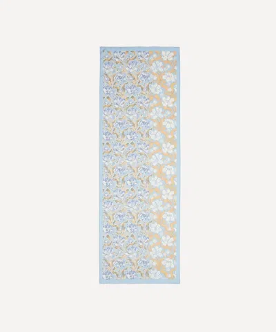 Liberty Women's Archive Tulip 70x200 Silk Chiffon Scarf In Gray