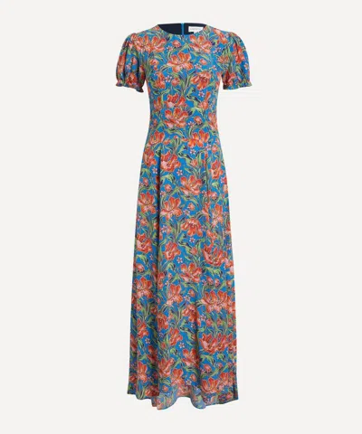 Liberty Women's Archive Tulip Garden Midnight Maxi Dress In Multi