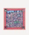 Liberty Women's Big Smoke Silk Twill Scarf (45x45cm)