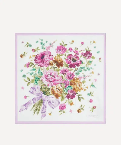 Liberty Women's Bow Bouquet Silk Scarf 45 In Multi