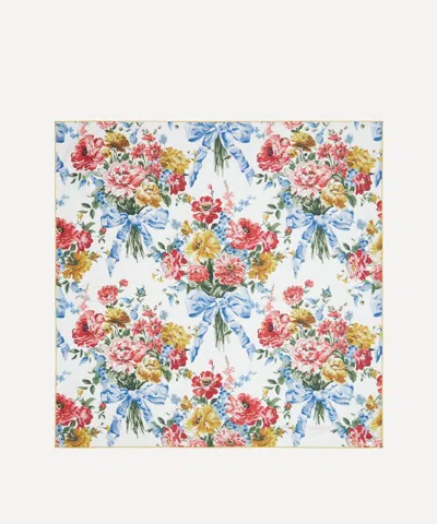 Liberty Women's Bow Bouquet Silk Scarf 90 In Multi