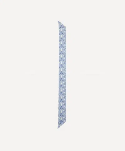 Liberty Women's Bustle And Bow Silk Ribbonette In Blue