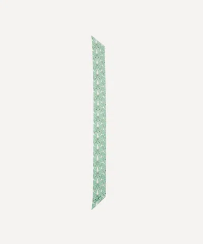 Liberty Women's Bustle And Bow Silk Ribbonette In Green