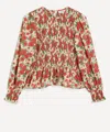 Liberty Women's Carline Rose Smock Blouse In Multi