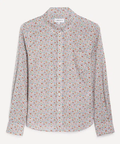 Liberty Women's Chamomile Lawn Fitted Shirt In Neutral