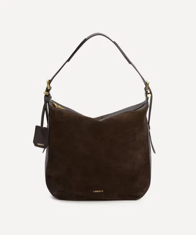 Liberty Women's Compton Suede Hobo Bag In Brown