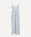 Liberty Women's Delft Lagoon Tana Lawn Cotton Chemise