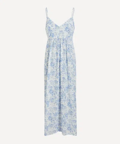 Liberty Women's Delft Lagoon Tana Lawn Cotton Chemise