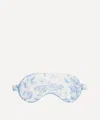 Liberty Women's Delft Lagoon Tana Lawn Cotton Eye Mask In Blue