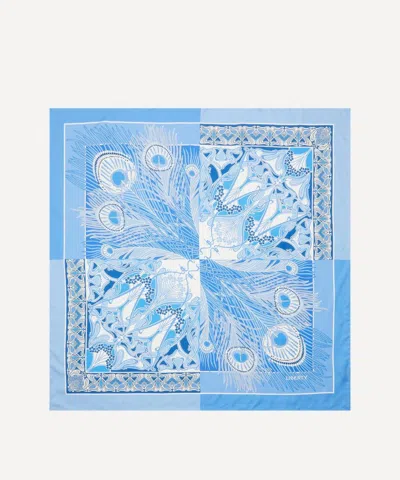 Liberty Women's Dion Silk Scarf 90 In Blue