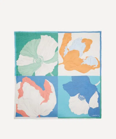 Liberty Women's Floral Muse 140x140 Modal-cashmere Scarf
