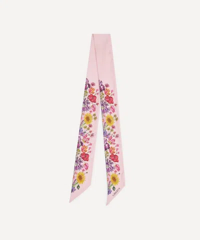 Liberty Women's Floral Muse 8x160 Skinny Silk Scarf