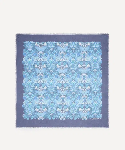 Liberty Women's Glastonbury Modal-cashmere Scarf 140 In Blue