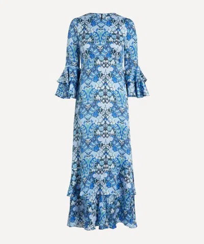 Liberty Women's Glastonbury Silk Gala Maxidress