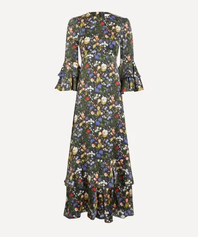 Liberty Women's Heidi Silk Gala Dress In Brown