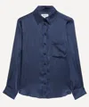 Liberty Women's Hera Silhouette Silk Satin Relaxed Shirt