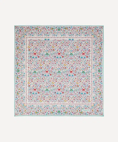 Liberty Women's Imran 90x90 Silk Scarf In White