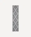 Liberty Women's Iphis Emboss Jacquard 45x200 Wool Scarf In Black