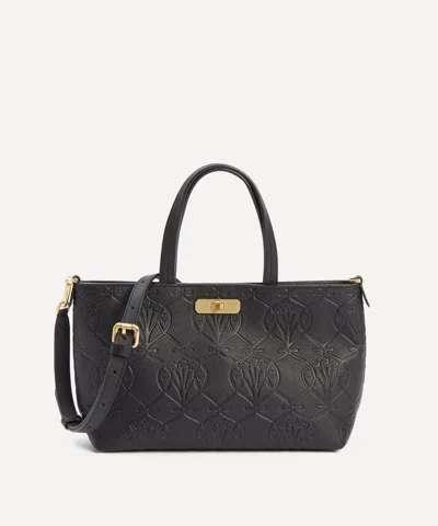 Liberty Women's Iphis Embossed Burlington Mini Tote Bag In Black