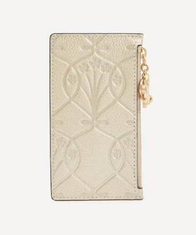 Liberty Women's Iphis Gold Embossed Zipped Card Case