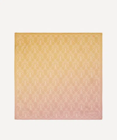 Liberty Women's Iphis Gold Ombre Silk Scarf 45