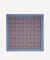 Liberty Women's Iphis Meadow 135x135 Wool-silk Scarf In Blue