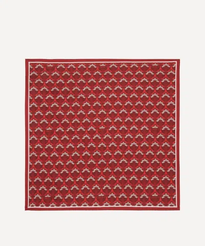 Liberty Women's Iphis Silk Scarf 45 In Red