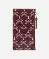 Liberty Women's Iphis Zipped Card Case In Burgundy