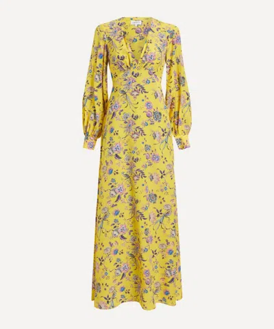 Liberty Women's Jannah Silk Soiree Dress In Yellow