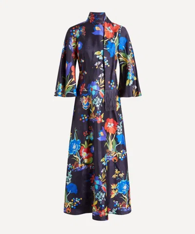 Liberty Women's Kanazawa Flowers Reverie Maxi Dress In Brown