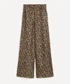 Liberty Women's Laith Silk Palazzo Trousers In Brown