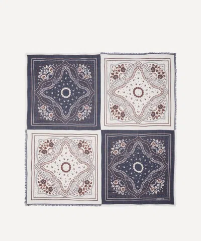 Liberty Women's Louis Wool-silk Bandana 140 In Multi