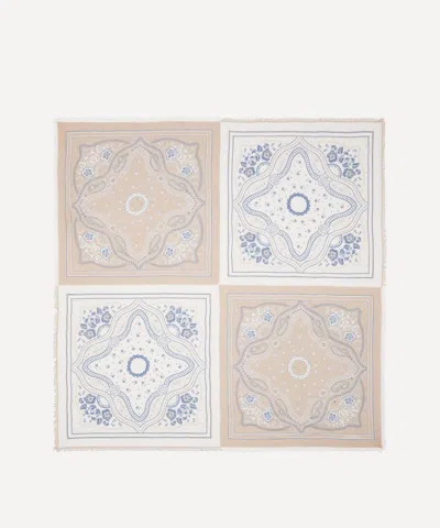Liberty Women's Louis Wool-silk Bandana 140 In Neutral