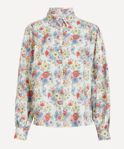 LIBERTY LIBERTY WOMEN'S MADELEINE HEMP VOLUME SLEEVE SHIRT
